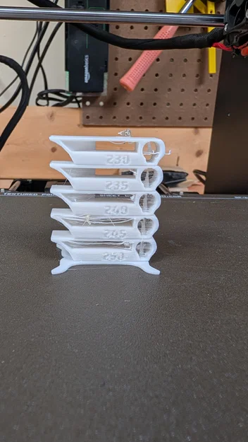 Tháp kiểm tra nhiệt độ in 3D tối ưu cho máy Prusa MK3.5S - Image 1