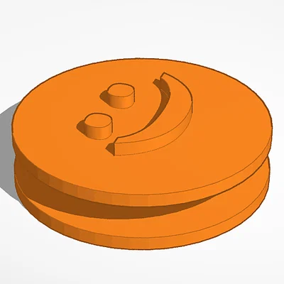 Mô hình Yoyo mặt cười in 3D dễ thương cho bé