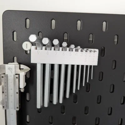 Giá treo lục giác cho bảng Skadis