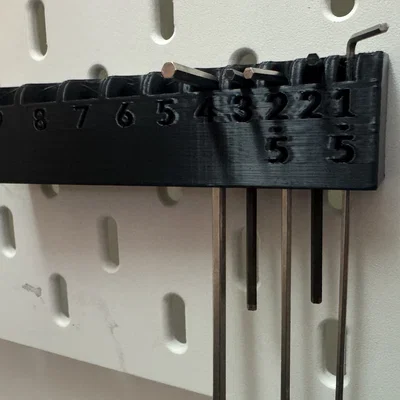 Giá Treo Lục Giác Cho Bảng IKEA Skadis - Gọn Gàng & Khoa Học