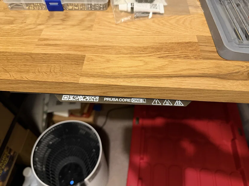 Giá treo Build Plate dưới gầm bàn - Image 2