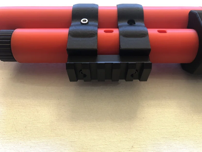 Ngàm gắn phụ kiện Picatinny dưới nòng cho Nerf blaster MHP-Vulture - Image 2