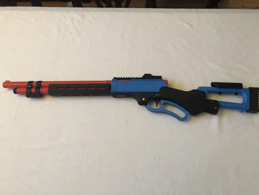 Ngàm gắn phụ kiện Picatinny dưới nòng cho Nerf blaster MHP-Vulture - Image 4