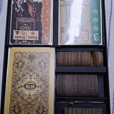 Khay đựng cho game Soothsayers (dùng được cho bài bọc sleeve)