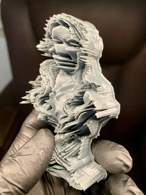 Tượng Bán Thân Nữ Trừu Tượng - Nghệ Thuật Đơn Góc Nhìn - Image 3