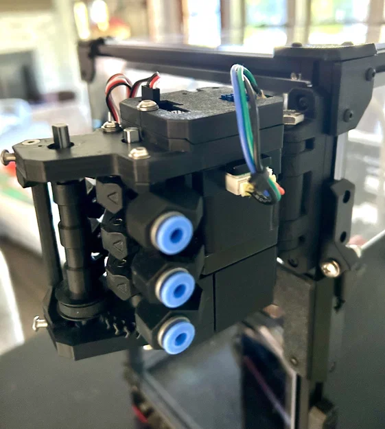 Nắp bảo vệ bánh răng tích hợp bản lề cho máy in 3D - Image 2