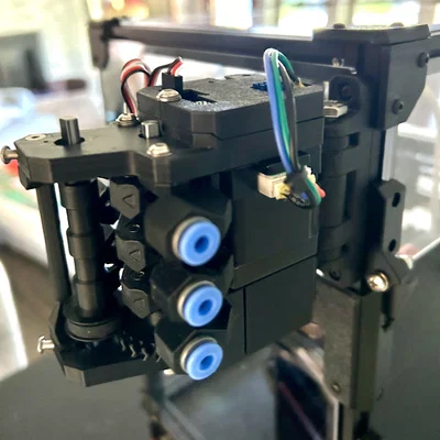 Nắp bảo vệ bánh răng tích hợp bản lề cho máy in 3D