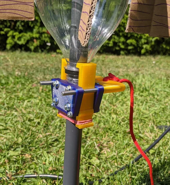 Bộ linh kiện in 3D làm bệ phóng tên lửa nước tự chế tại nhà - Image 2