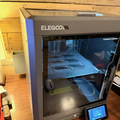 Thùng chứa rác thải (poop bin) cho Centauri Carbon - Xô lấy ra từ bên trái