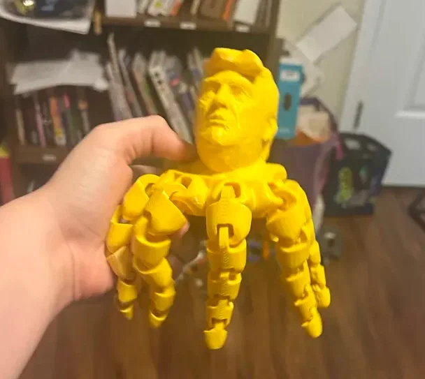 Mô hình 3D Trumptapus V2: Đồ chơi bạch tuộc sáng tạo và độc đáo - Image 1