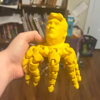 Mô hình 3D Trumptapus V2: Đồ chơi bạch tuộc sáng tạo và độc đáo