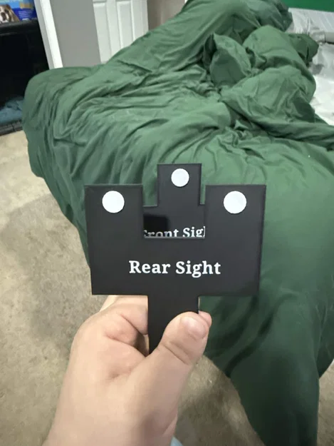 Công cụ hỗ trợ tập luyện ngắm bắn súng ngắn có tay cầm 3D - Image 2