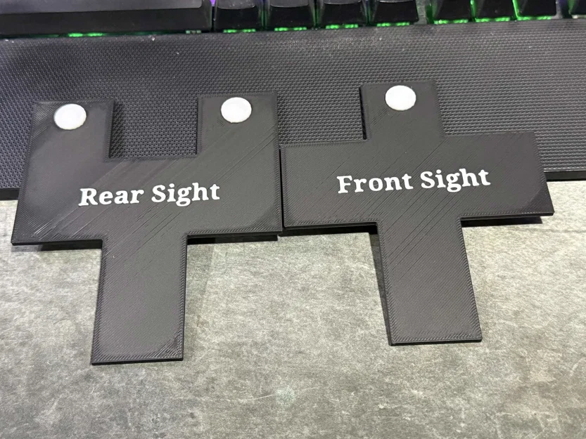 Công cụ hỗ trợ tập luyện ngắm bắn súng ngắn có tay cầm 3D - Image 3