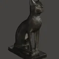 Bản scan 3D tượng mèo Bast Ai Cập - Thumbnail 2