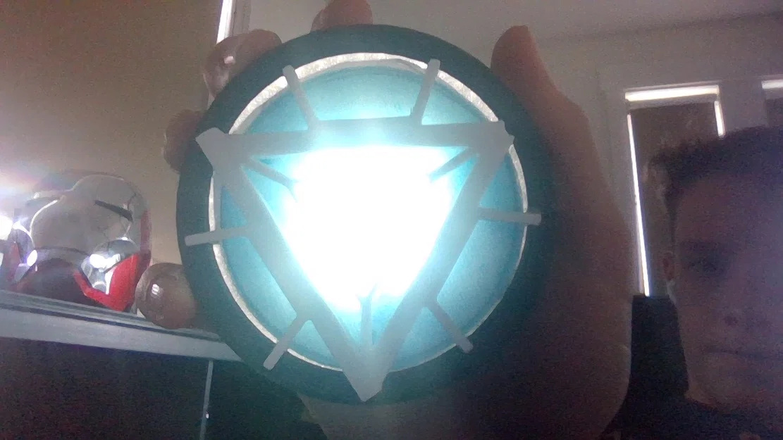Mô hình Arc Reactor Iron Man 3D - Tự làm phụ kiện cosplay cực chất - Image 2