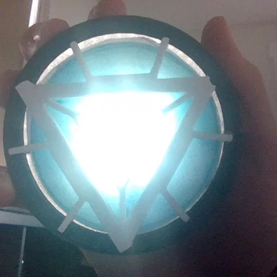 Mô hình Arc Reactor Iron Man 3D - Tự làm phụ kiện cosplay cực chất