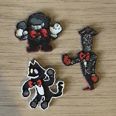 Mô hình 3D nhân vật Deltarune Mike Trio cực chất cho fan