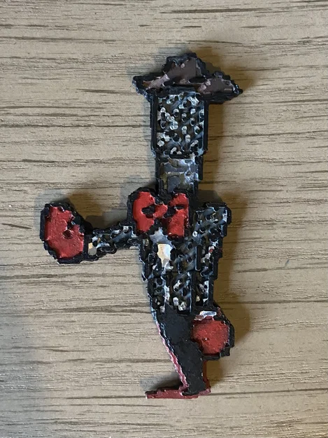 Mô hình 3D nhân vật Deltarune Mike Trio cực chất cho fan - Image 4