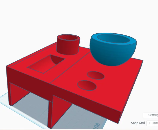 Khay Đựng Đồ Ăn Vặt Thông Minh Gắn Tay Ghế Sofa (Snack Tray) - Image 1