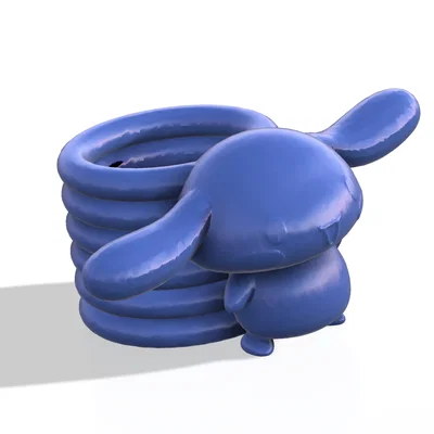 Woggle hướng đạo sinh hình Cinnamoroll in 3D siêu đáng yêu