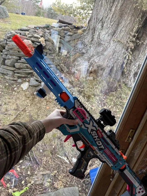 Project Blue Handguard cho XSHOT Motorized Piston Pump (MPP) - Image 1