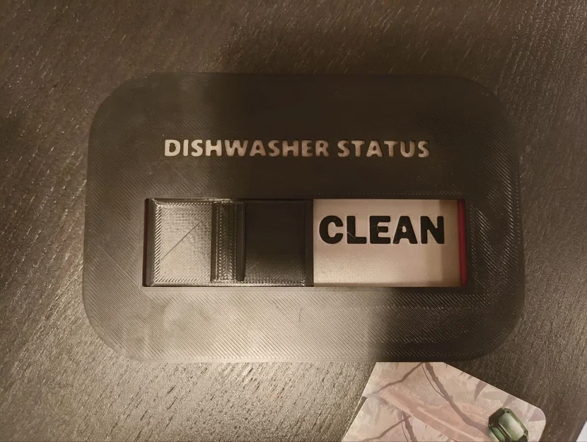 Biển báo trạng thái máy rửa bát / Nút gạt đa màu cho máy in 1 màu - Image 1