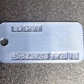Thẻ bài quân đội Wolverine Logan (Military Tags) - Thumbnail 2