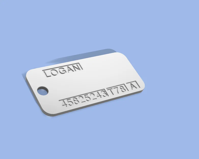 Thẻ bài quân đội Wolverine Logan (Military Tags) - Image 7