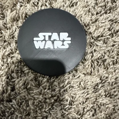 Đế lót ly Star Wars (Không cần AMS) – Thiết kế logo Snap-in đa sắc