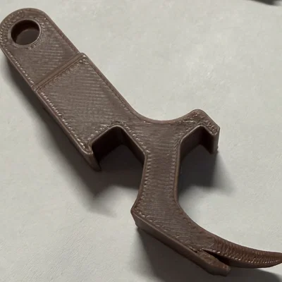 Dụng cụ mở nắp chai và đục lon đa năng 3D tiện lợi