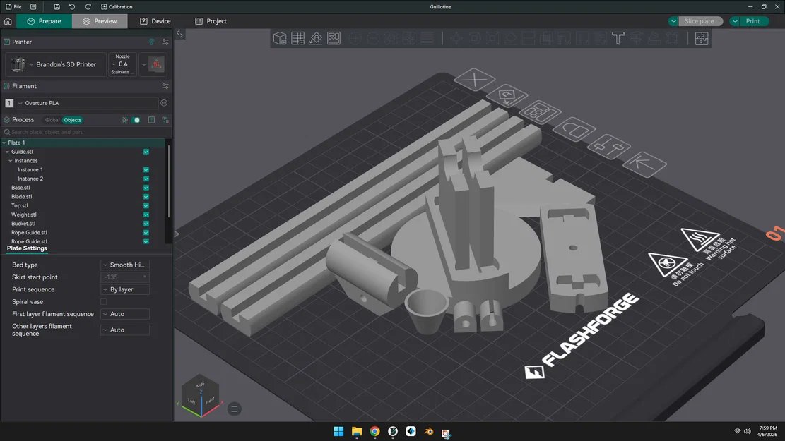 Mô hình máy chém mini The Guillotine - Image 8