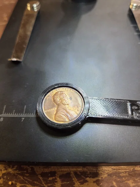 Khay Cố Định Đồng Xu Penny Hỗ Trợ Soi Kính Hiển Vi Kỹ Thuật Số - Image 2