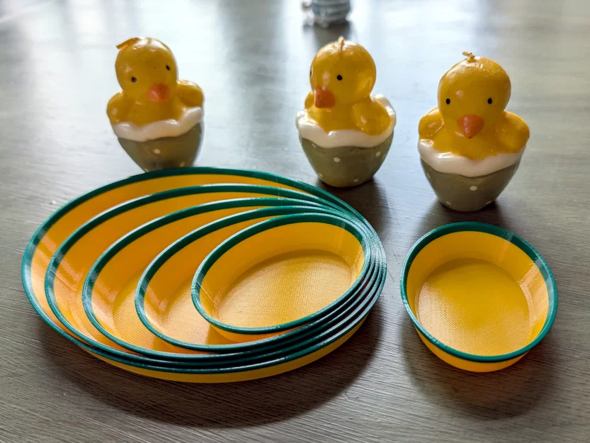 Khay Hình Bầu Dục Xếp Chồng V1 (Oval Nesting Tray V1) - Image 1