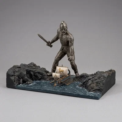Mô hình 3D Talos huyền thoại trong phim Jason and the Argonauts 1963