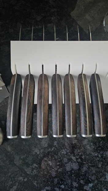 Giá đỡ dao nhà bếp tối giản thiết kế 3D hiện đại - Image 2