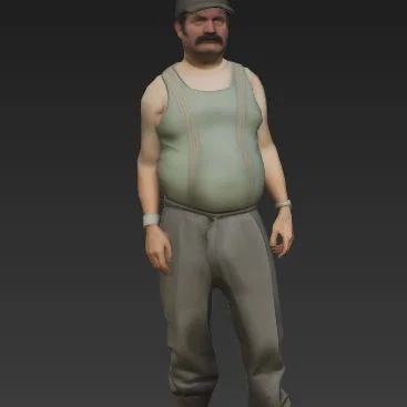Mô hình nhân vật nông dân (Campesino) trong GTA 5 cao 10cm