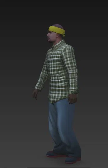 Mô hình 3D Nhân vật băng đảng Los Vagos (GTA 5) chất lượng cao - Image 2