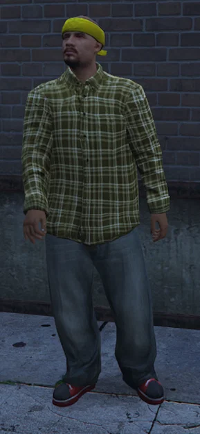 Mô hình 3D Nhân vật băng đảng Los Vagos (GTA 5) chất lượng cao - Image 5