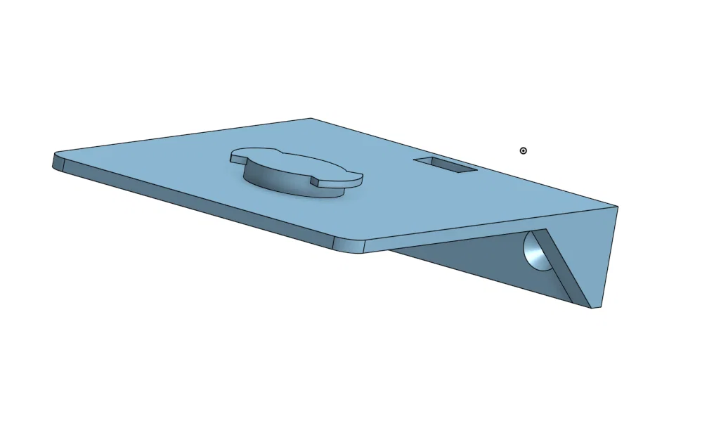 Giá treo tường / Holder cho Broadlink RM4 - Image 1