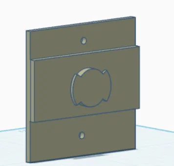 Giá treo tường Broadlink RM4 pro - Thiết kế nhỏ gọn, dễ in 3D - Image 1