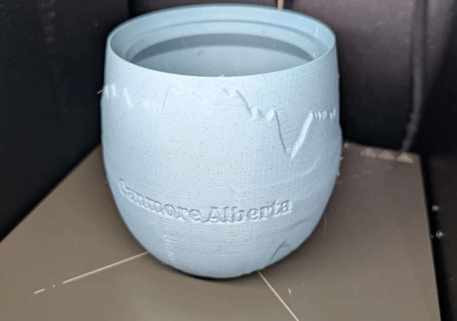 Chậu Cây - Canmore Mountain Panorama - Image 1