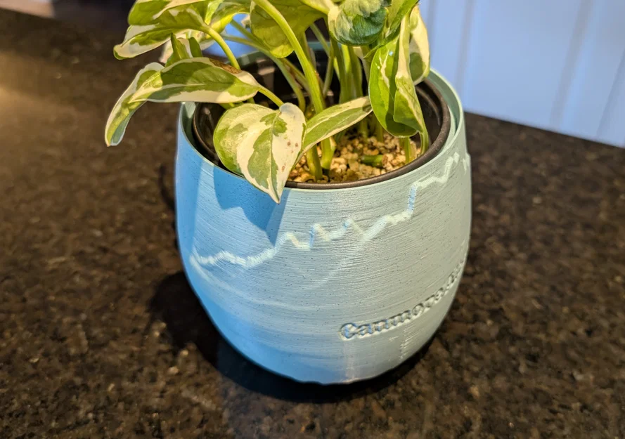 Chậu Cây - Canmore Mountain Panorama - Image 2