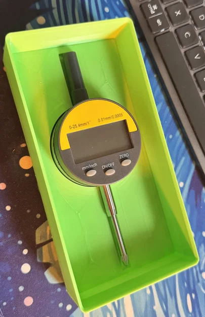 Gridfinity - Đế giữ đồng hồ so điện tử 2x4x5u - Image 1