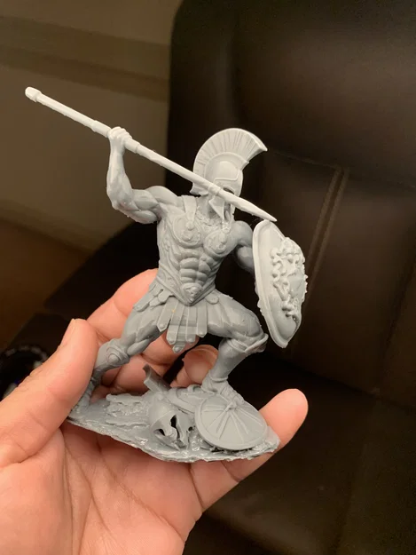 MÔ HÌNH CHIẾN BINH HY LẠP CẦM GIÁO - Image 3