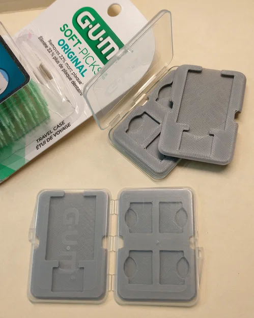 Miếng đệm đựng thẻ SD cho hộp đựng du lịch GUM - Image 1