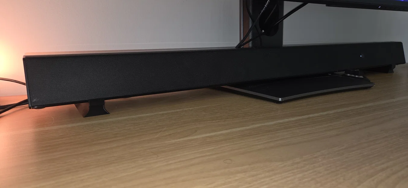 Chân đế nâng loa Soundbar 20mm tối ưu không gian bàn làm việc - Image 1