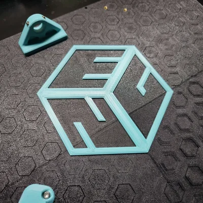 Logo dán nổi vát cạnh cho bảng mạch điện tử Ender 3 NG v1.2