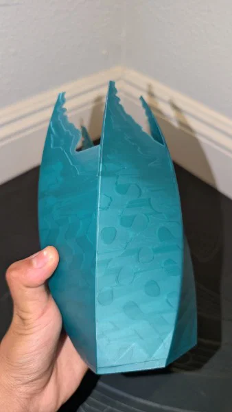 Cybershard – Bình hoa Organic Low-Poly phong cách tương lai - Image 3