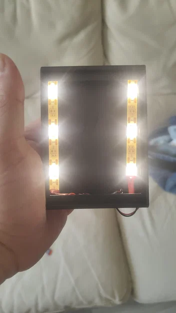 Hộp đèn LED 3D cho tranh Lithophane kích thước 100x73x5mm - Image 5