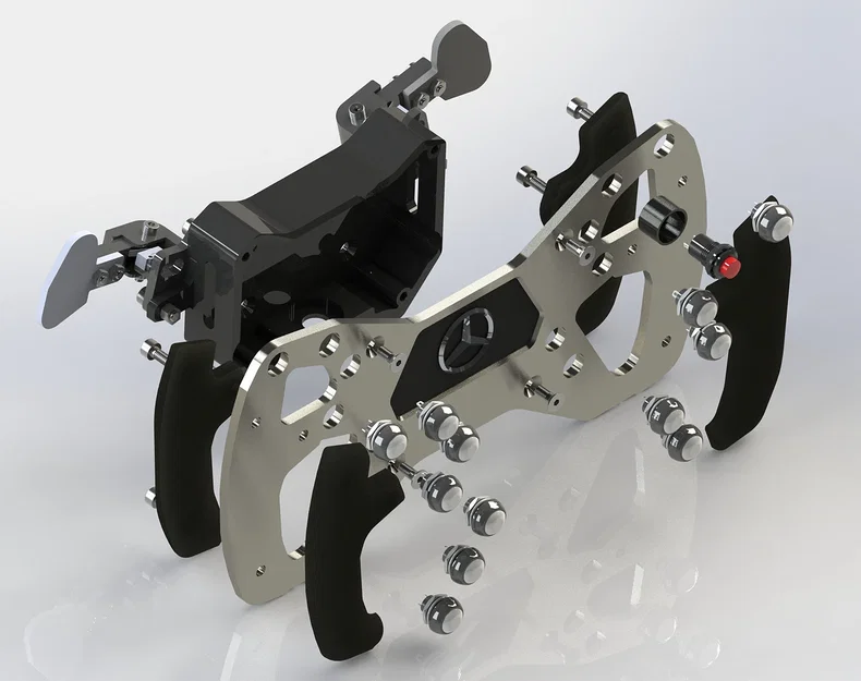 Vô lăng AMG GT Track Series | SIM RACING - Image 6